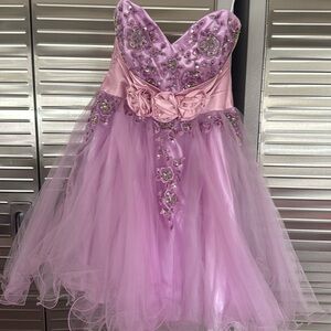 Neblon  purple prom dress. Size small. Made in the USA. Gently worn.